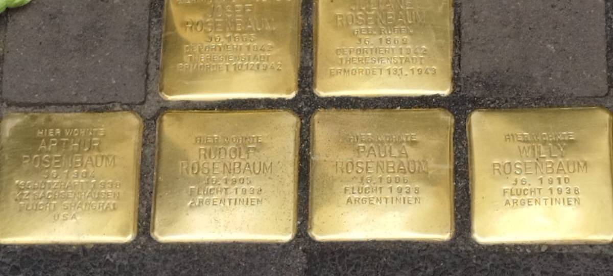 Neue Stolpersteine in Unna