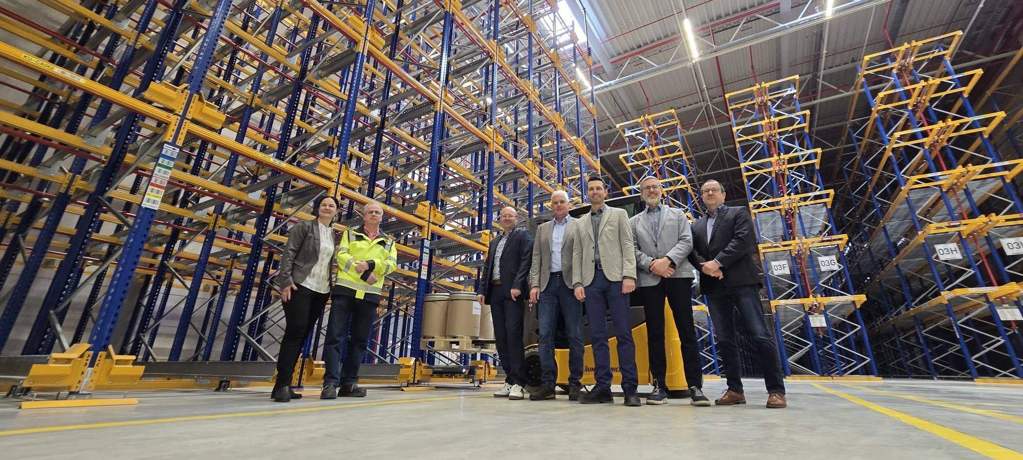 Bayer-Lager in Bergkamen fertig