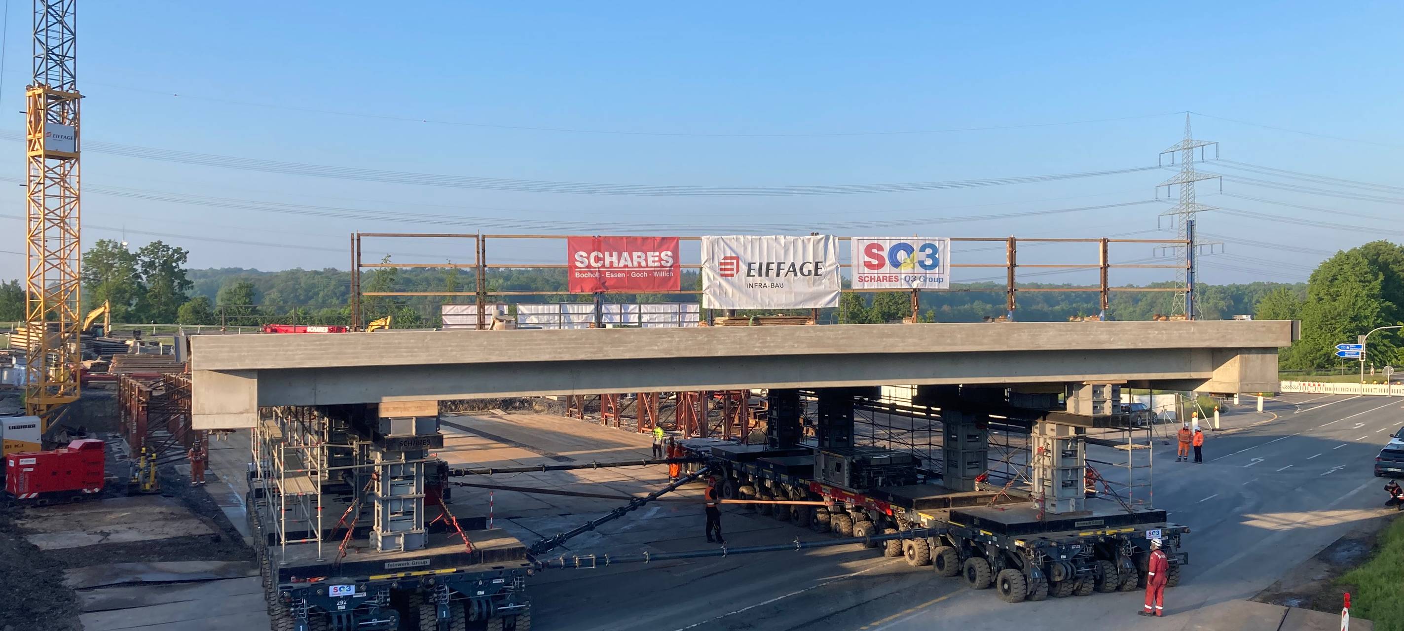 A1: Brückenabriss bei Werne