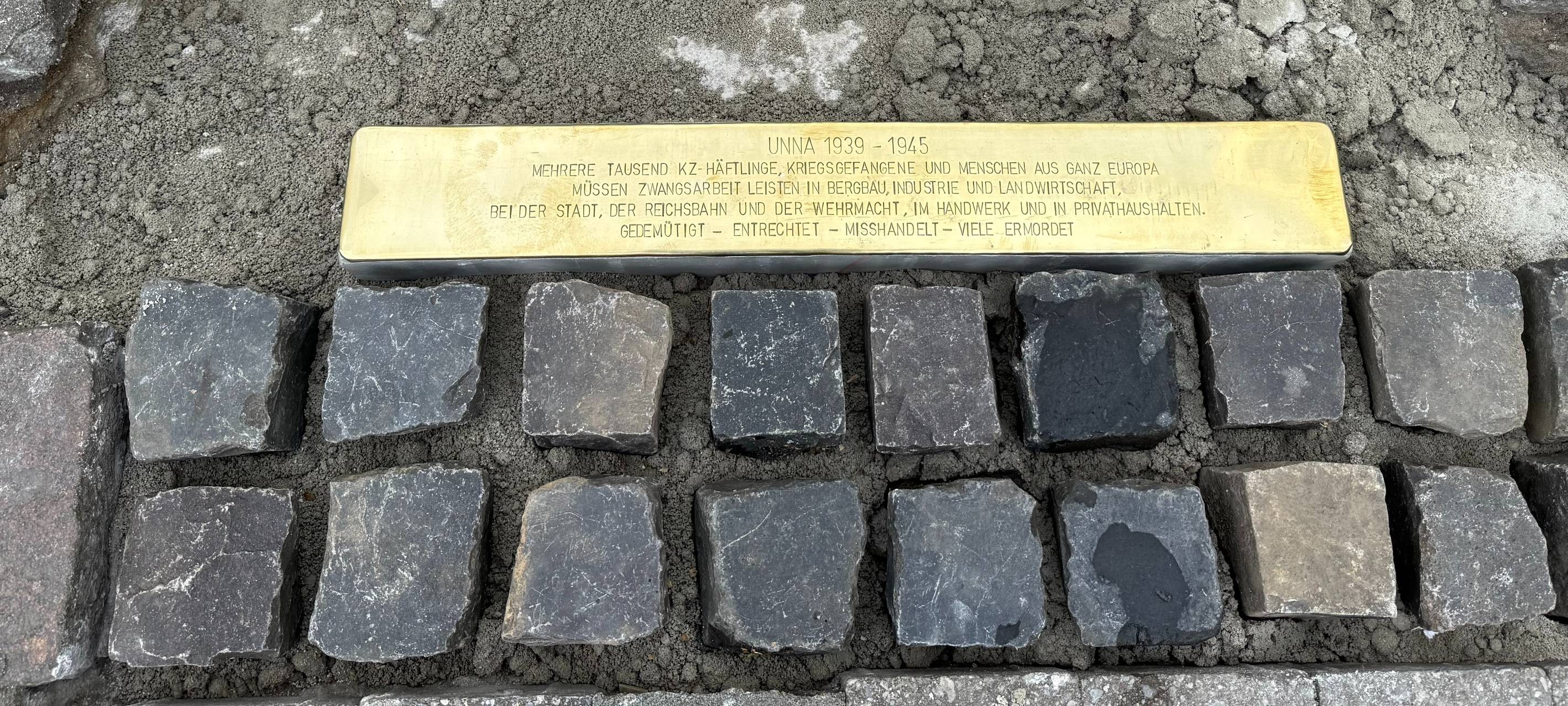 Neue Stolpersteine in Unna