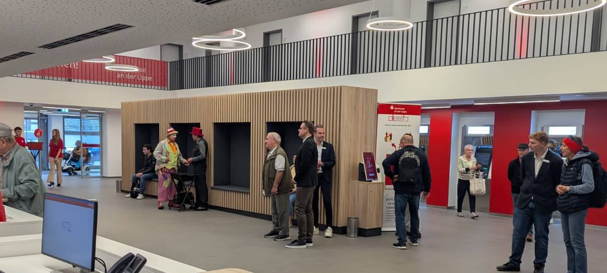 Sparkasseneröffnung in Lünen