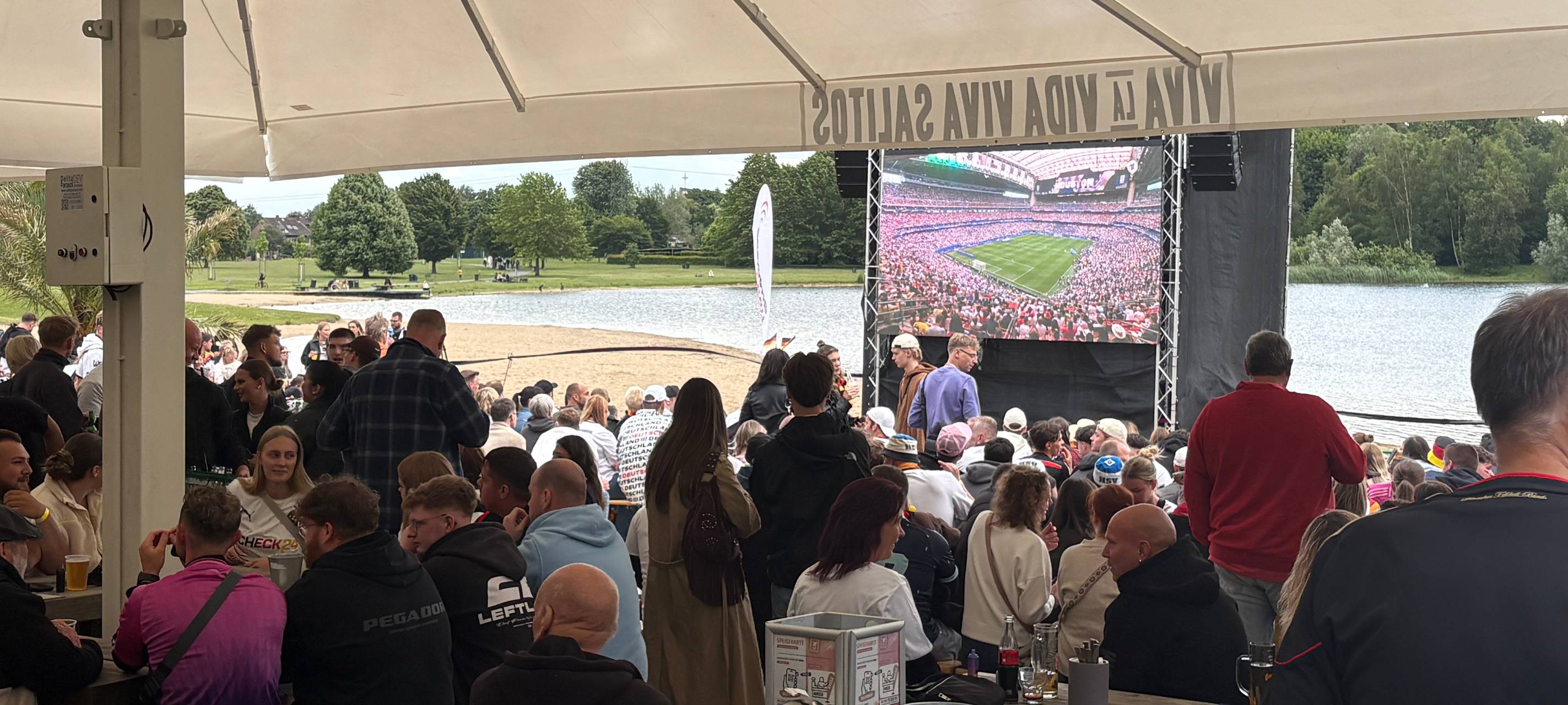 Public Viewing im Kreis Unna: Deutschland gegen Paraguay