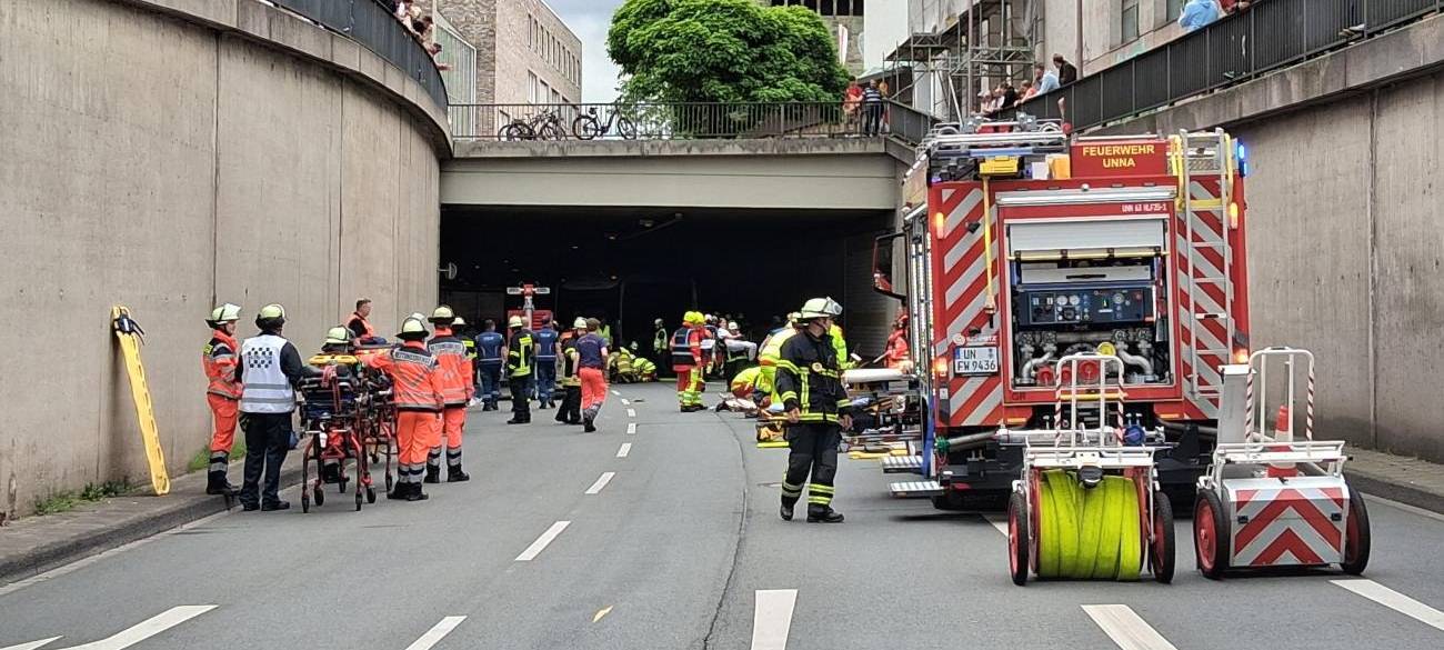 Unna: Ein Wochenende mit Blaulicht